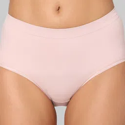 INTIMATE QUEEN Mid-Rise Hipster Briefs IQ-CBU-DULL PINK-XS image 5