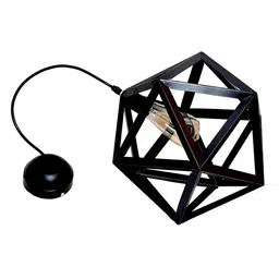 KINIS Black & Brown Metal Ceiling Lamp image 3