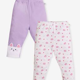 ed-a-mamma baby Ed-a-Mamma Infants Pack of 2 Printed Ankle Length Leggings-picture-31