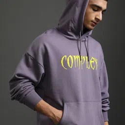 HIGHLANDER Men Printed Hooded Sweatshirt image 2