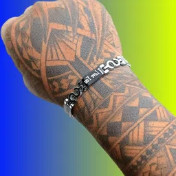 Dynamic Retail Global Silver-Plated Silver Bracelet image 3