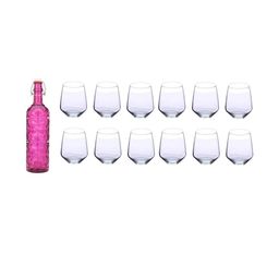 SOMIL Pink Glass Airtight Can Bottle-picture-34
