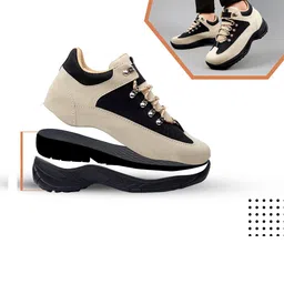 Bxxy Men Elevator Height Increasing Outdoor Lace-up Shoes image 3