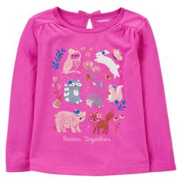 Carter's Animals Jersey Tee - Purple-picture-48