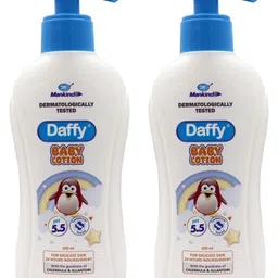 Daffy Baby Lotion Paraben Free - 200 ml (Pack of 2)-picture-33