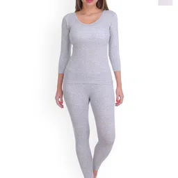 SELFCARE Women Pack Of 2 Cotton Thermal Set-image-76