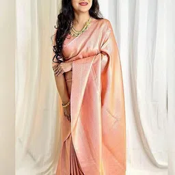 Zenophily Woven Design Kanjivaram Pure Silk Saree-picture-29