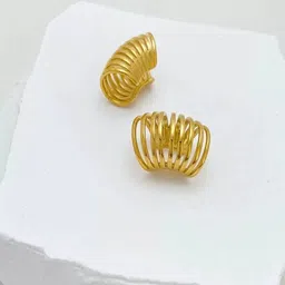 ROYAL NEEDS Geometric Ear Cuff Earrings image 2