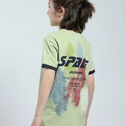 Monte Carlo Boys Graphic Printed Round Neck T-shirt image 2