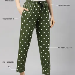 Kryptic Pack Of 2 Printed Relaxed-Fit Pure Cotton Lounge Pants image 4