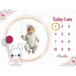 Hoolloomooloo Multicoloured & White Floral 210 GSM Core image 4