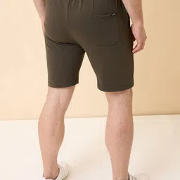 Status Quo Men Solid Mid-Rise Shorts image 5
