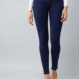 Mast & Harbour Women Skinny Fit Mid-Rise Stretchable Jeans-picture-15