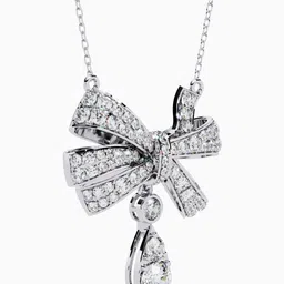 VALANOVA 925 Sterling Silver Gold Diamond Chain 5.2 gm image 4