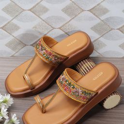 Anouk Women Ethnic Platform Sandals-picture-26