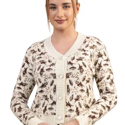 TWENTY ME Women Printed Cardigan-picture-10