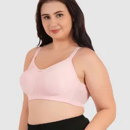 DressBerry Pack of 2 Full Coverage Non Padded Nylon Bras image 4