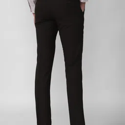 Van Heusen Men Solid Regular Fit Trousers Formal Trousers image 2