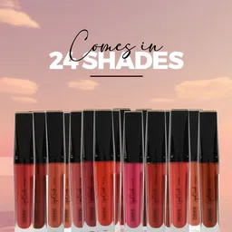 Inshine Liquid Suede Long Lasting Lip Color - 6 ml - Nude Nuance 624 image 5