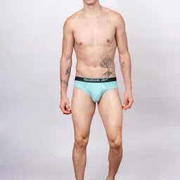 Reebok Men Mid-Rise Basic Brief-LJSBF01-AIAQ image 4