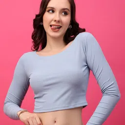 MINOS Women Solid Round Neck Top-picture-20