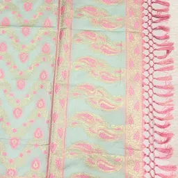 Chhabra 555 Woven Design Unstitched Dress Material image 2