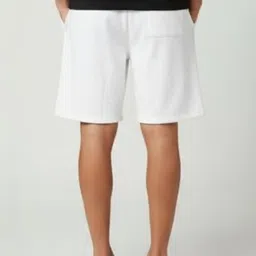 FABSTIEVE Men Typography Printed Low-Rise Shorts image 2