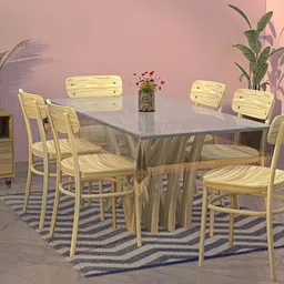 Kuber Industries Black 6-Seater Rectangular Table Cover-picture-10