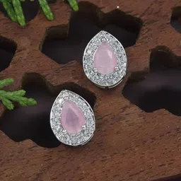 I Jewels Teardrop Shaped Studs Earrings-picture-37