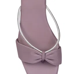 Shoestail Women Embellished T-Strap Flats with Bows image 5