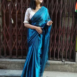 Ruuprekha Tissue Tussar Saree-picture-14
