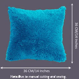 pickkart Microfibre Cushion Pack of 2 Solid image 5