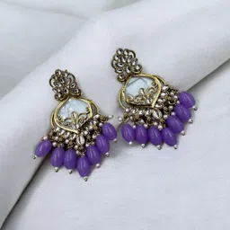 Women Click Geometric Drop Earrings-picture-20