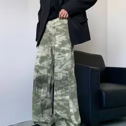 KPOP Men Printed Original Trousers-picture-22