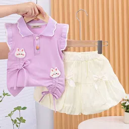 INCLUD Girls Top with Shorts-picture-4