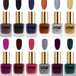 VOLO Set Of 12 Velvet Matte Nail Polish - 8 ml Each-picture-37