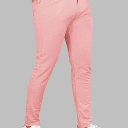 Moda Rapido Men Textured Tailored Regular Fit Mid-Rise Chinos Trousers-picture-37