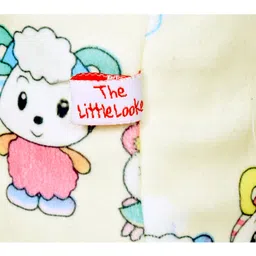 the little lookers The Little Looker Plush Bottle Cover with Zip Pack of 3 Pink Yellow Blue - Fits 240 ml Bottle image 5