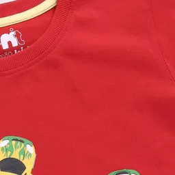 nit kid Boys Red Tshirts image 3