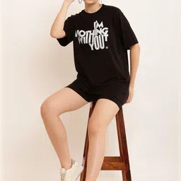 PRIYA POINT Women Printed Night suit image 5