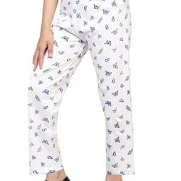 YK Girls Pack Of 4 Printed Cotton Lounge Pants image 5