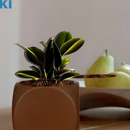 LASAKI Aero Copper Truffle Ceramic Planters image 4