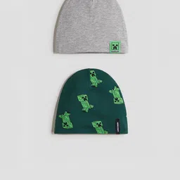 H&M 2-Pack Printed Jersey Beanies-picture-13