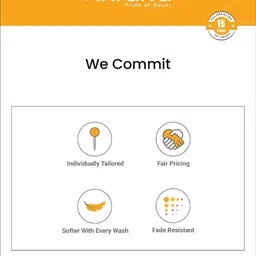 VINTANA Brown & Mauve Geometric 210 TC King Bedsheet with 2 Pillow Covers image 5