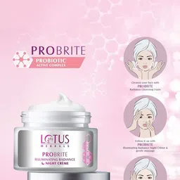 Lotus Herbals Set Of 3 Probrite Illuminating Cream,Night Cream & Cleansing Foam image 4
