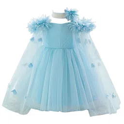 StyleCast x Revolte Girls Self Design Corsage Fit & Flare Maxi Dress-picture-20