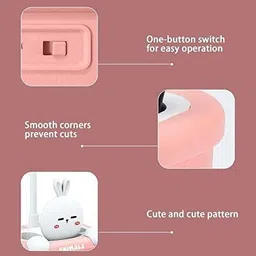 funablo 3in1 Chargeable Led Night Lamp for KidsBedroom with Pencil Sharpener&Pen stand Study Lamp image 3