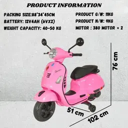 novashot Scooter Battery Operated Ride On image 3