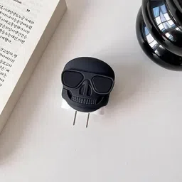 Ruru skull Character Charger Case Cover for iPhone 18-20W 360 Degree Cable Protector image 3