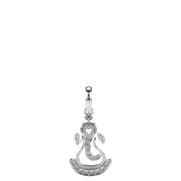 VALANOVA Women Sterling Silver Plated Diamond Pendant-image-48